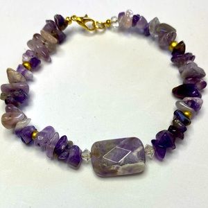 Amethyst bracelet